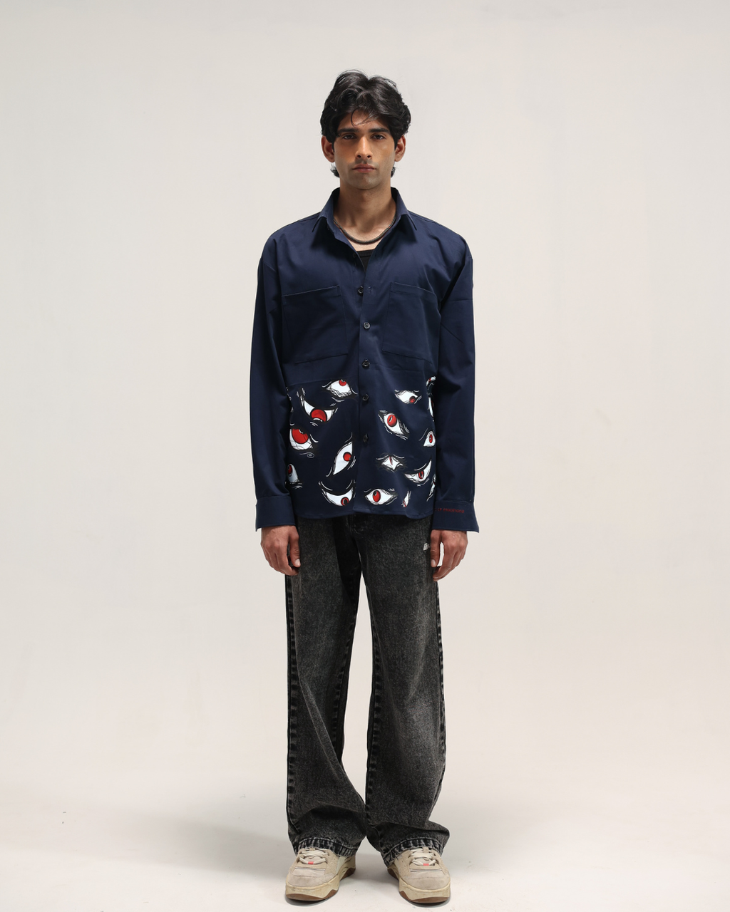 THE ALL SEEING FEAR OVERSIZED SHIRT