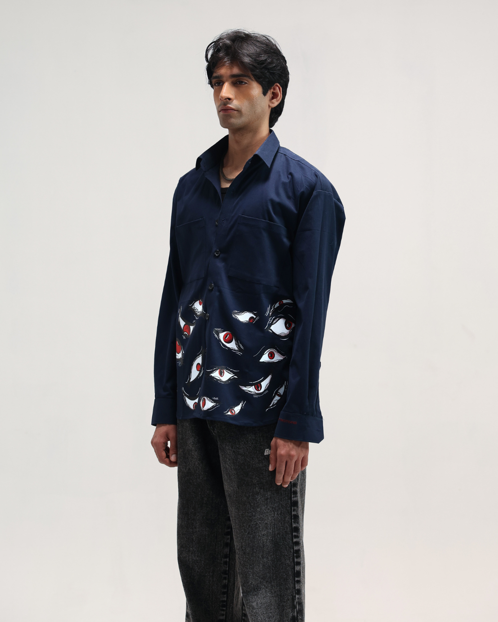 THE ALL SEEING FEAR OVERSIZED SHIRT