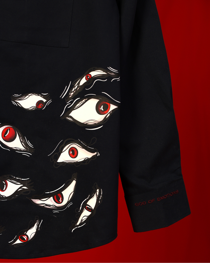 THE ALL SEEING FEAR OVERSIZED SHIRT