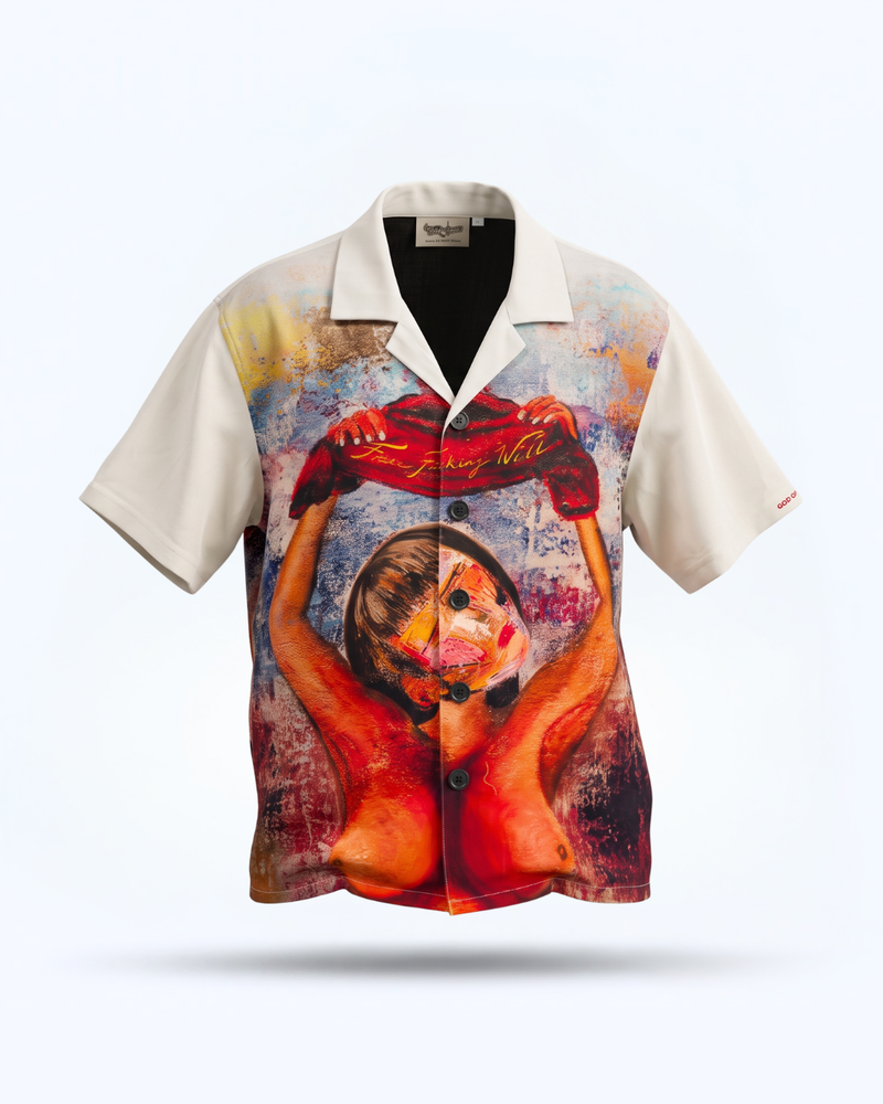 FREE FUCKING WILL RESORT SHIRT
