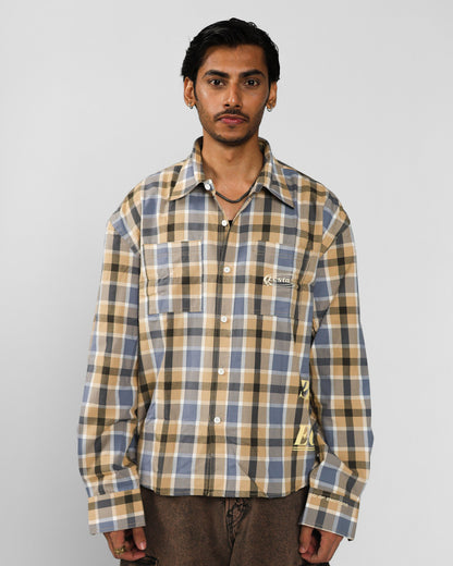 CHECKED STREETWEAR SHIRT