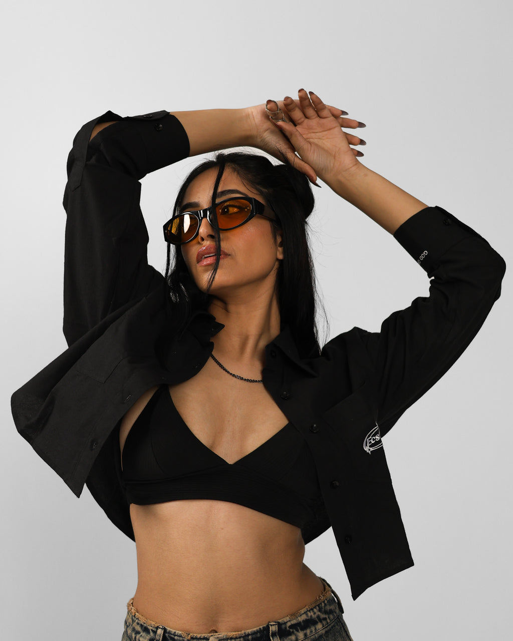 ECSTATIC DANCE WOMEN CROPPED SHIRT