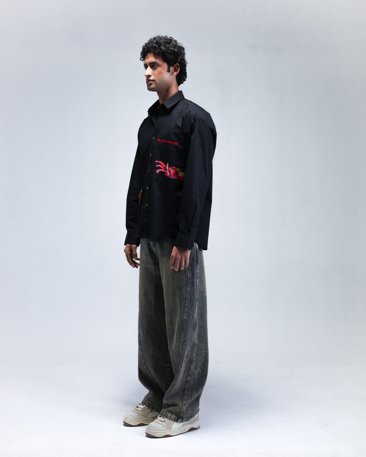 BHUJANG OVERSIZED FIT SHIRT