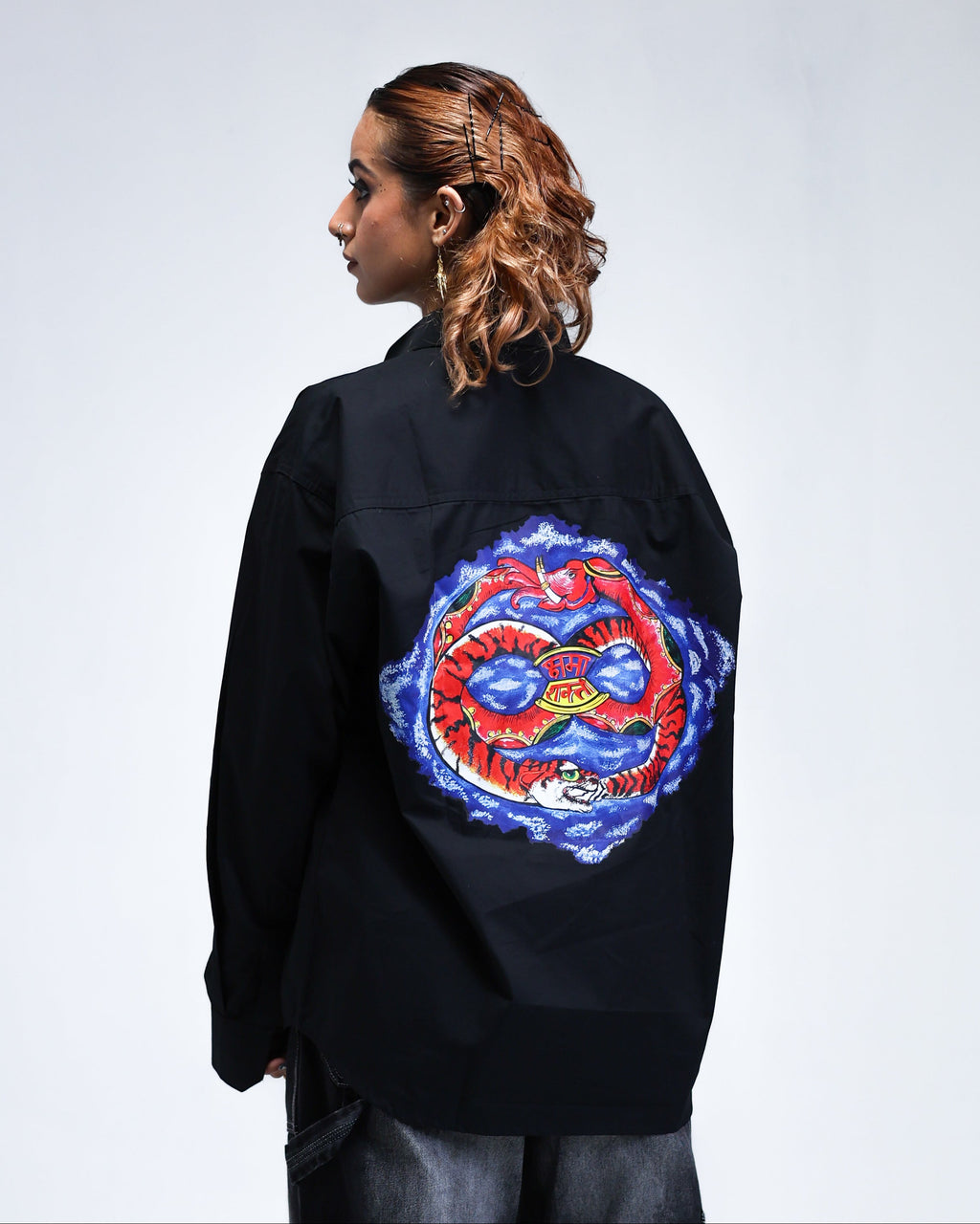 BHUJANG OVERSIZED FIT SHIRT