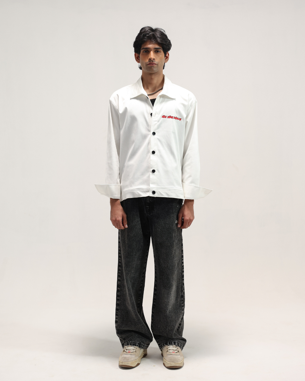 ANANT MUKHA RELAXED OVERSHIRT