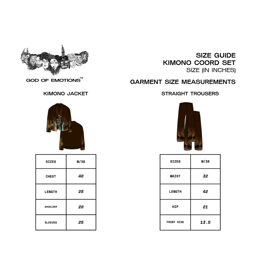 Size Guide (Inches)